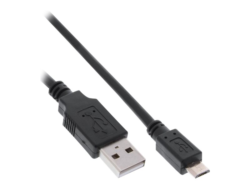 InLine Micro USB 2.0 Fast-charge Cable USB Type A male / Micro-B male, 2m