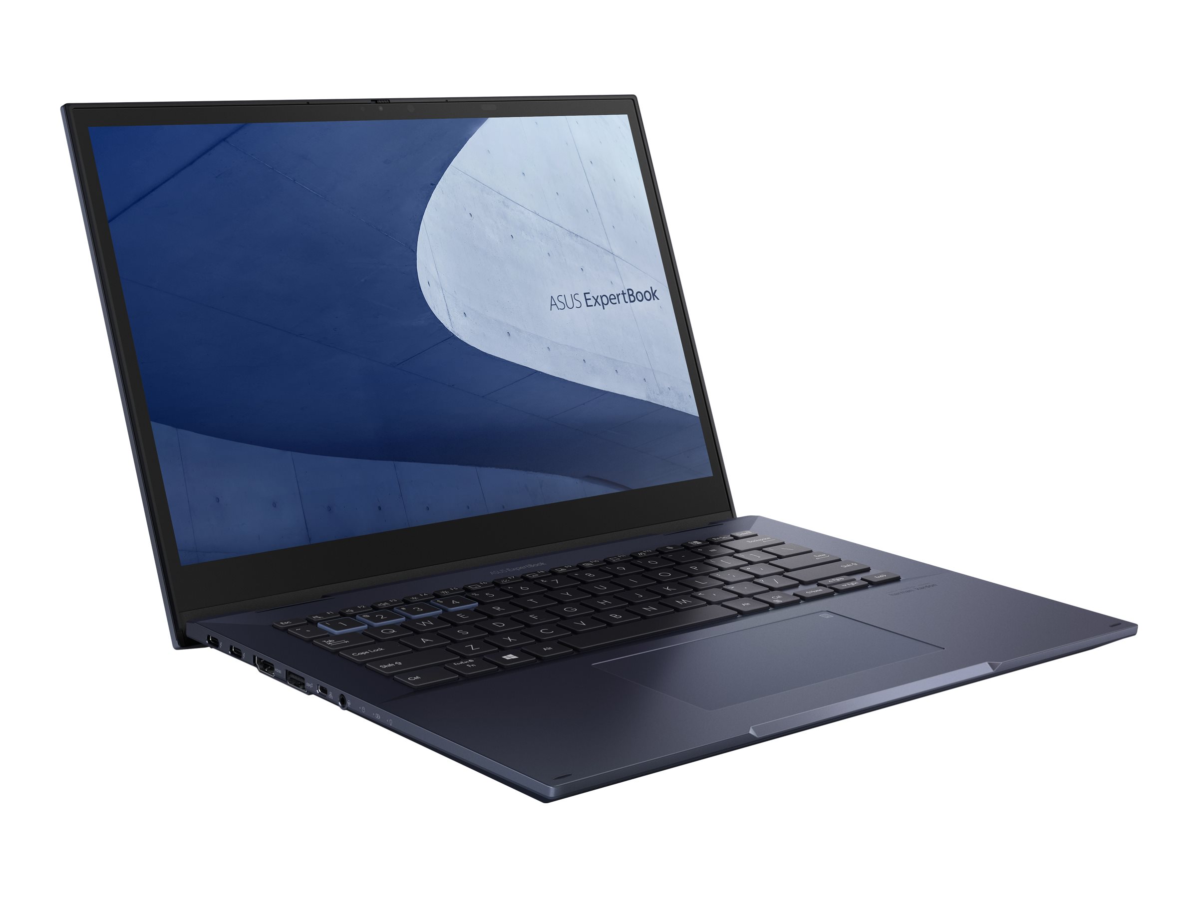 ASUS ExpertBook B7402FBA-LA0338X i7-1260P Hybrid (2-in-1) 35.6 cm (14) Touchscreen WUXGA Intel Core i7 32 GB DDR5-SDRAM 1000 GB SSD Wi-Fi 6E (802.11ax) Windows 11 Pro Black