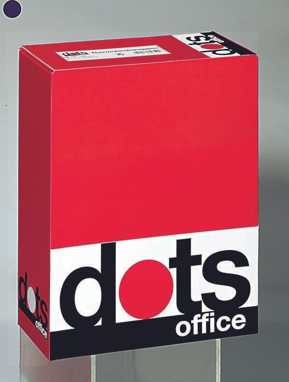 dots 100 Thermo-Bindemappen wei