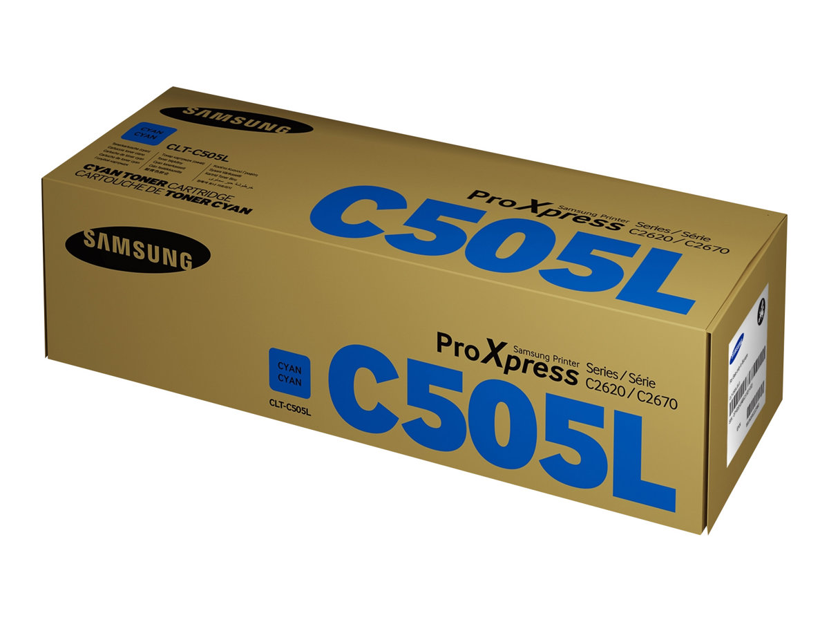 Samsung Cartuccia toner ciano a resa elevata CLT-C505L