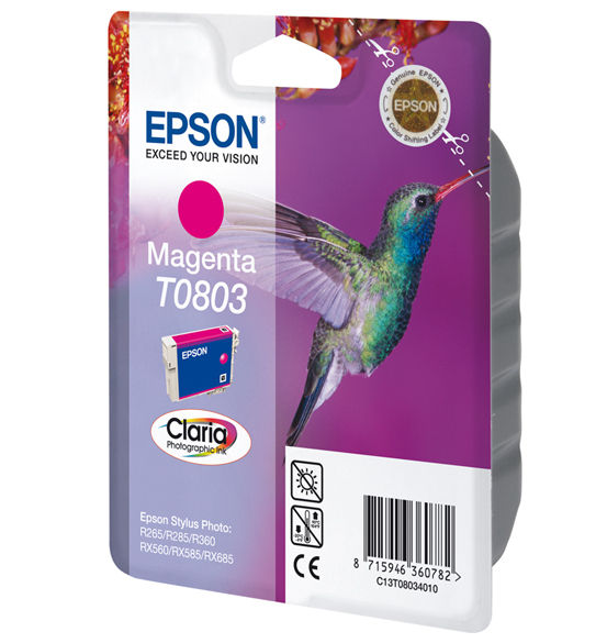 Epson Hummingbird Cartuccia Magenta T0803