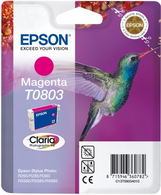 Epson Hummingbird Cartuccia Magenta T0803