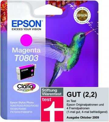 Epson Hummingbird Cartuccia Magenta T0803