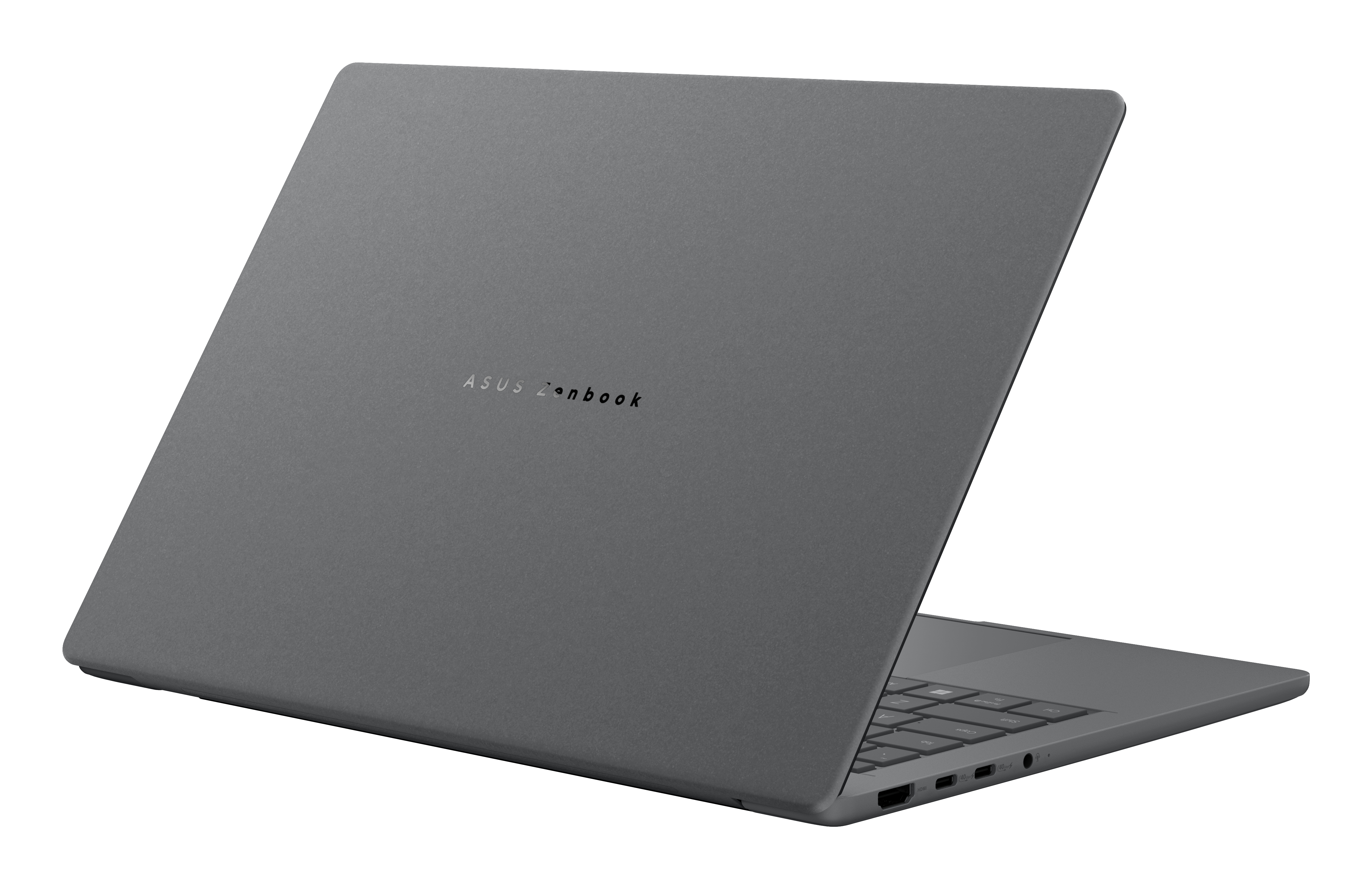 ASUS Zenbook A14 UX3407RA-QD011W Copilot+ PC Qualcomm Snapdragon X1E-78-100 Ordinateur portable 35,6 cm (14) WUXGA 32 Go LPDDR5x-SDRAM 1 To SSD Wi-Fi 7 (802.11be) Windows 11 Home Allemand Gris