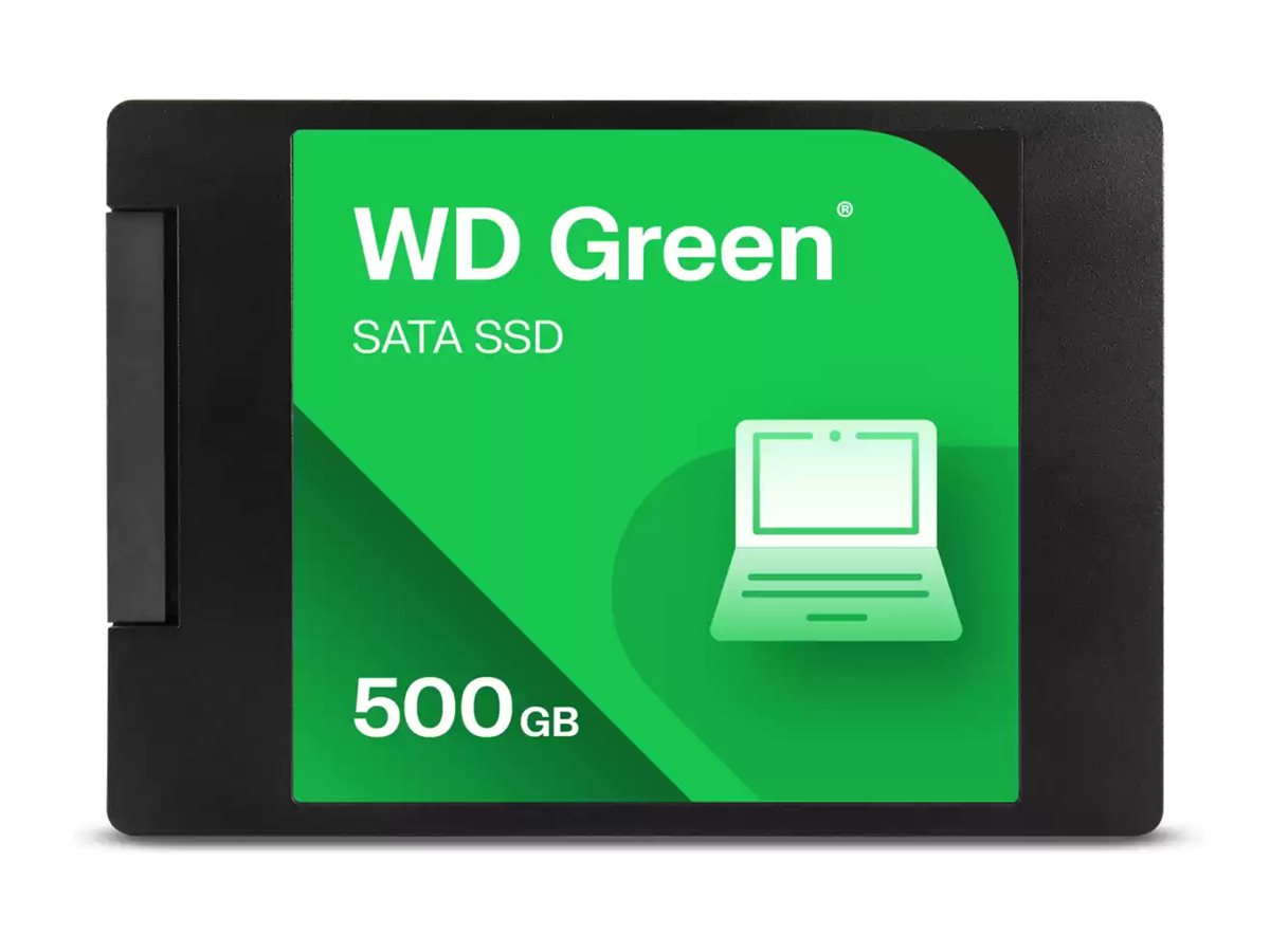 WD Green - SSD - 500 GB - cased - intern - 2.5 (6.4 cm)
