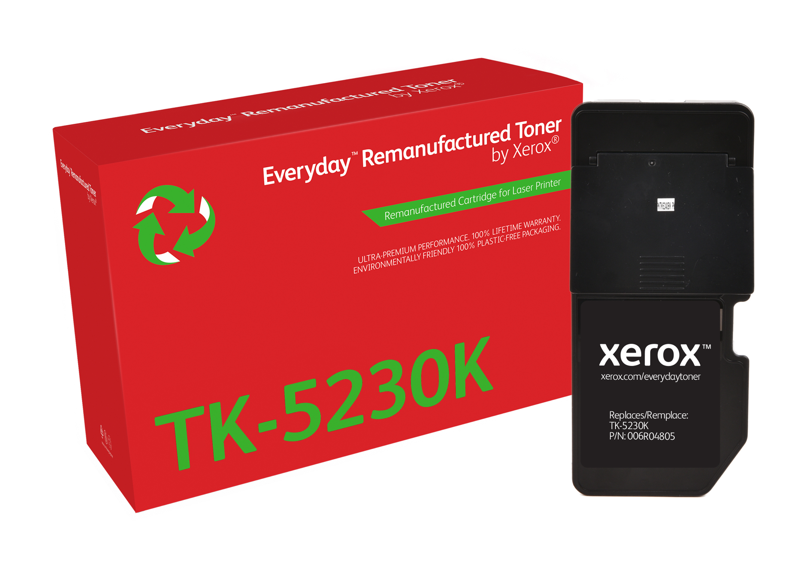 Remanufacturado Everyday Tner Everyday Negro remanufacturado de Xerox es compatible con Kyocera TK-5230K, Capacidad estndar