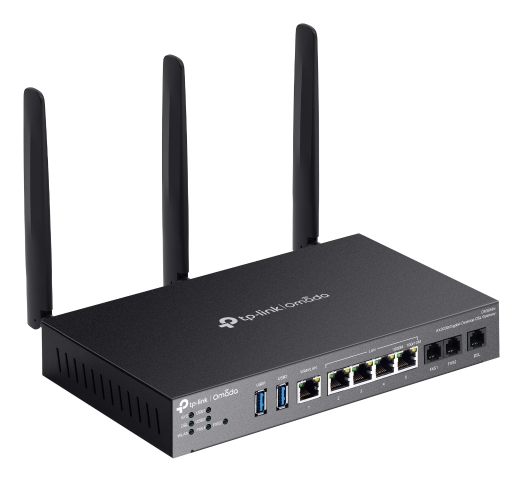 TP-Link Omada AX3000 router inalmbrico Gigabit Ethernet Doble banda (2,4 GHz / 5 GHz) Negro