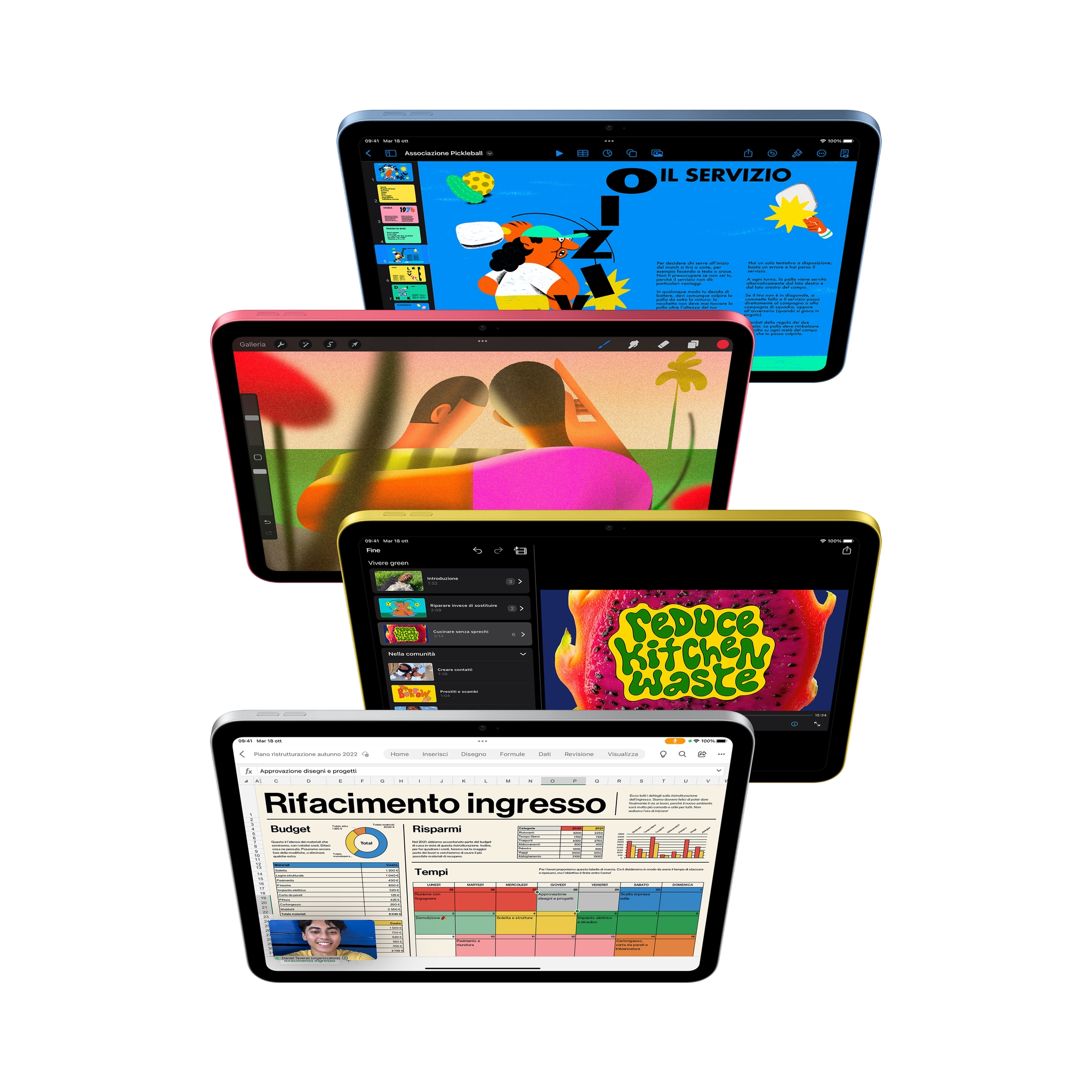 Apple iPad 256 GB 27,7 cm (10.9) Wi-Fi 6 (802.11ax) iPadOS 16 Azul