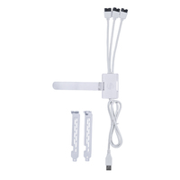 Lian Li PW-U2TPAW USB Hub - wei - Kabel - Digital/Daten