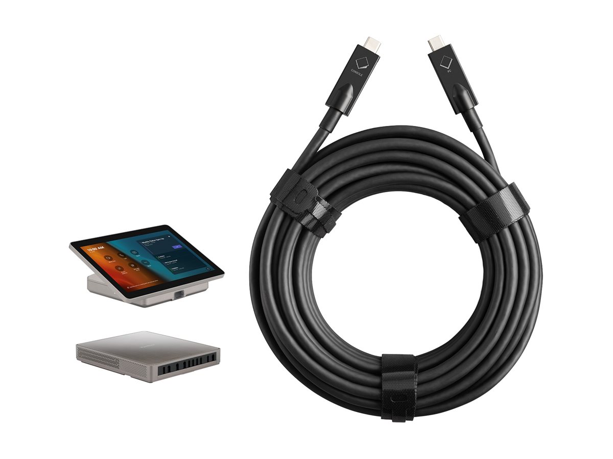 Viewsonic MCB-RS-C10 c�ble USB USB 3.2 Gen 1 (3.1 Gen 1) 10 m USB C Noir