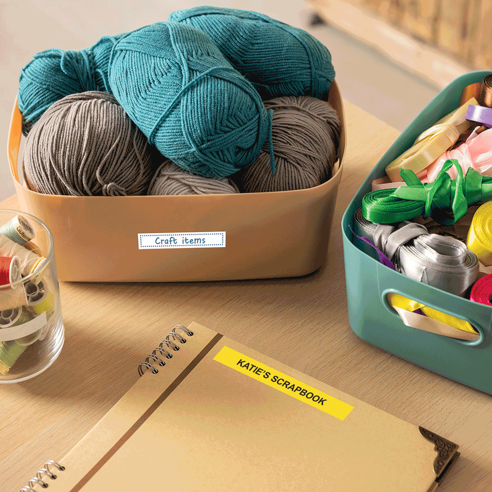 Brother BTAG-631 - Schwarz auf Gelb - Rolle (1,2 cm x 4 m)