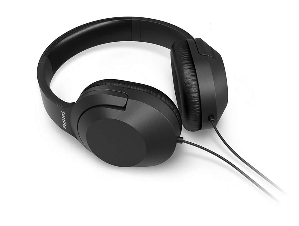 Philips TAH2005BK/00 cuffia e auricolare Cuffie Cablato A Padiglione MUSICA Nero