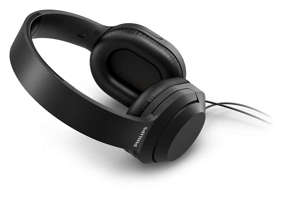 Philips TAH2005BK/00 cuffia e auricolare Cuffie Cablato A Padiglione MUSICA Nero