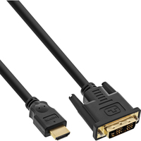 InLine Adapterkabel - Single Link - HDMI mnnlich zu DVI-D mnnlich