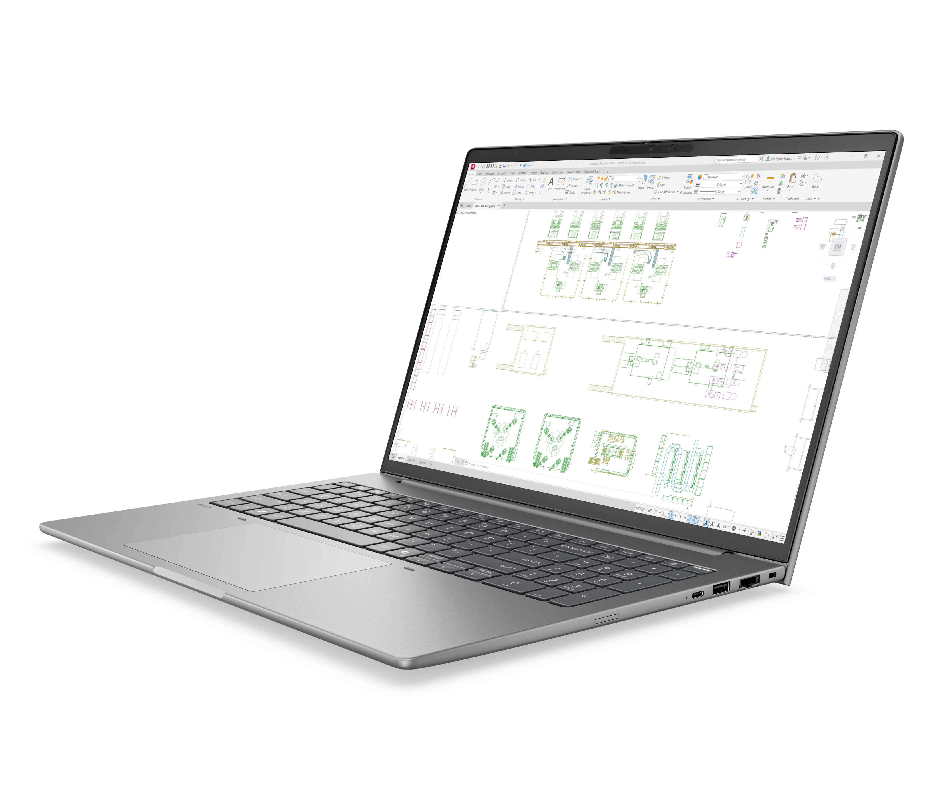 HP DK4Z5ET ordenador portatil Copilot+ PC Intel Core Ultra 7 356H 40,6 cm (16) 2.5K 48 GB DDR5-SDRAM 1 TB SSD Wi-Fi 7 (802.11be) Windows 11 Pro AI Workstation, AI PC Plata