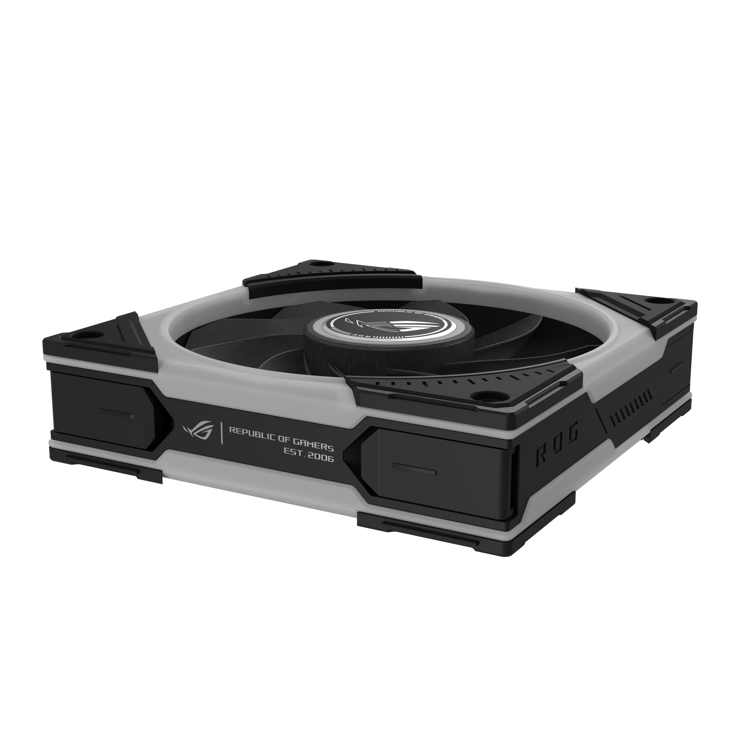 ASUS ROG Eurux GR120 ARGB Reverse Fan - Single Pack Computer case 12 cm Black, White 1 pc(s)