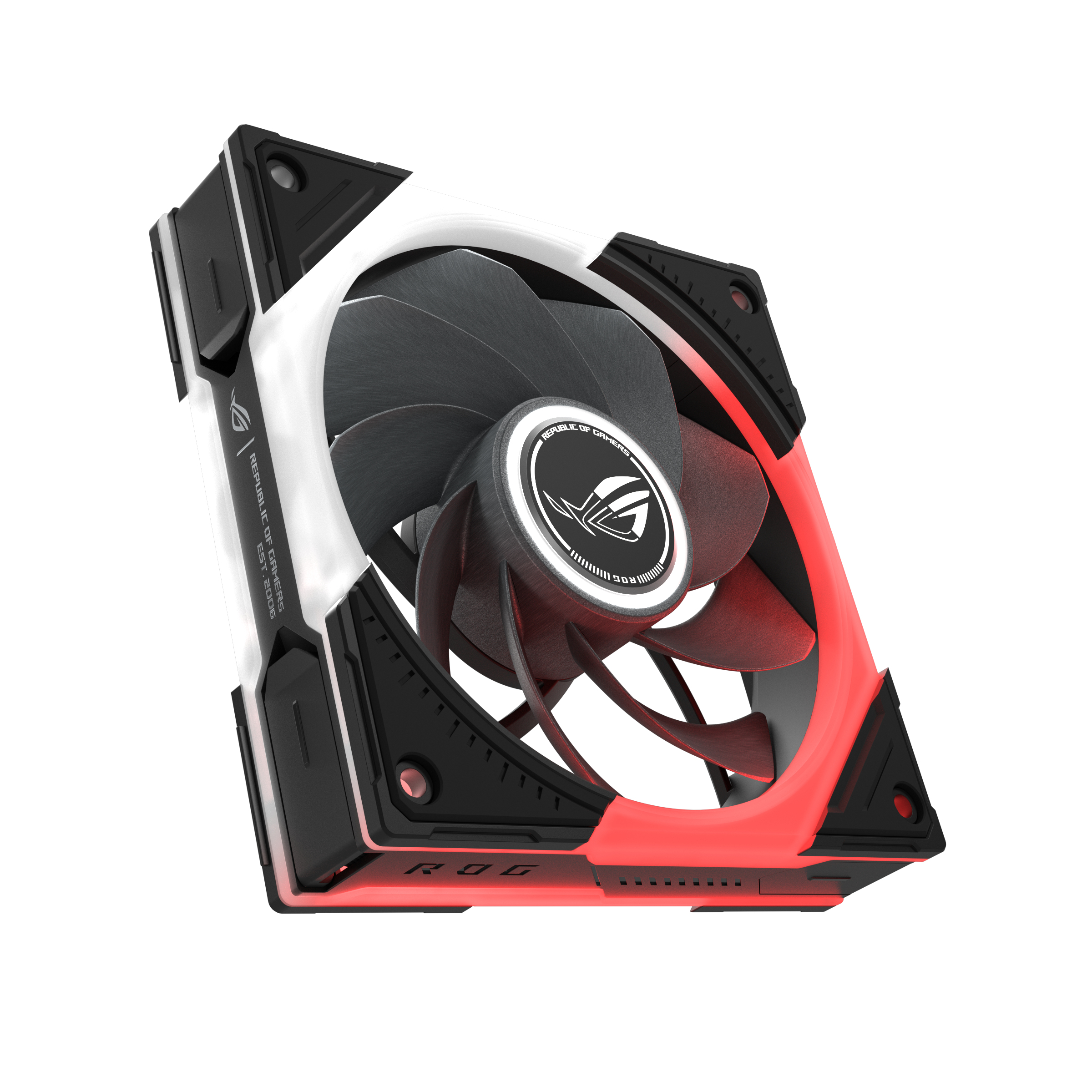 ASUS ROG Eurux GR120 ARGB Reverse Fan - Single Pack Computer case 12 cm Black, White 1 pc(s)