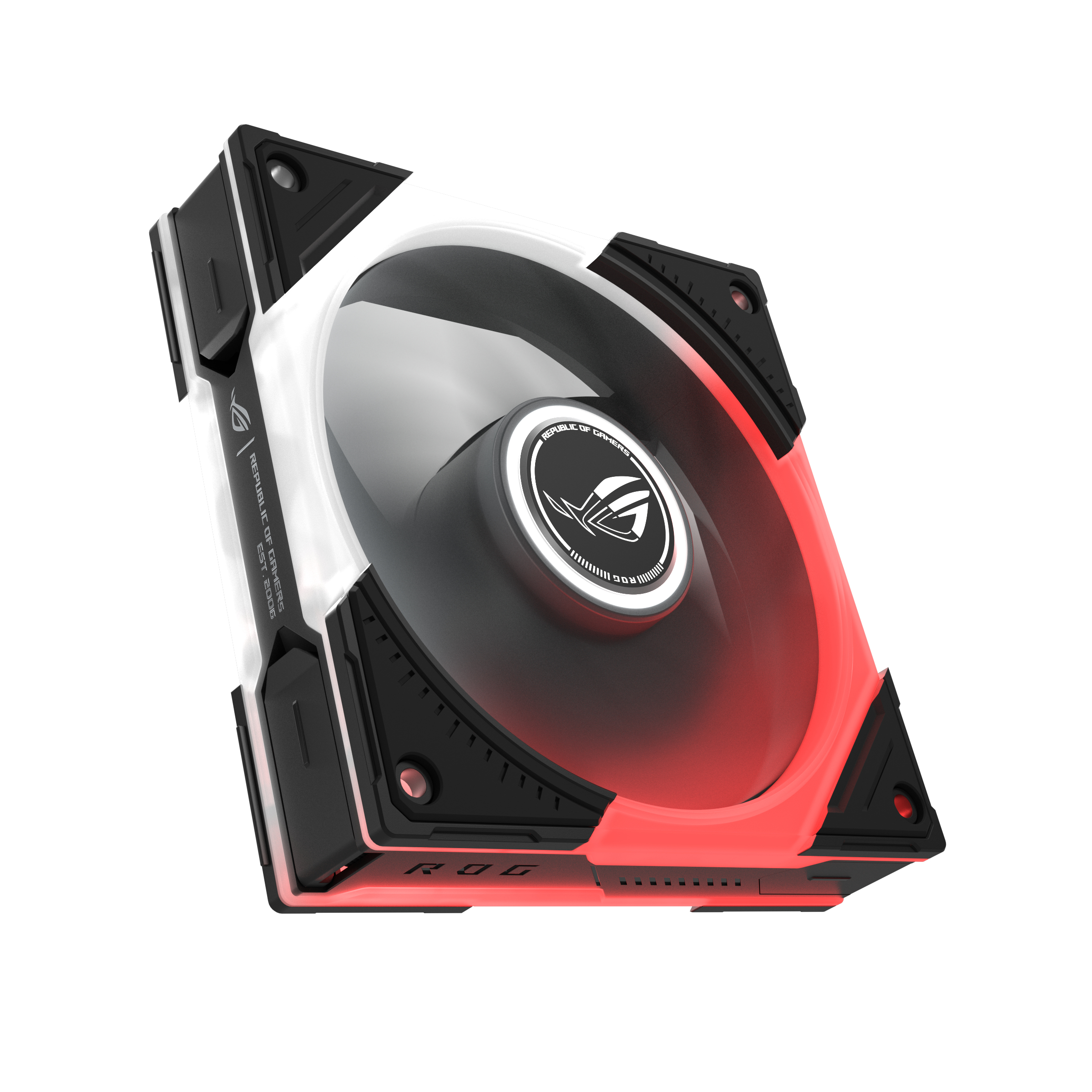 ASUS ROG Eurux GR120 ARGB Reverse Fan - Single Pack Computer case 12 cm Black, White 1 pc(s)