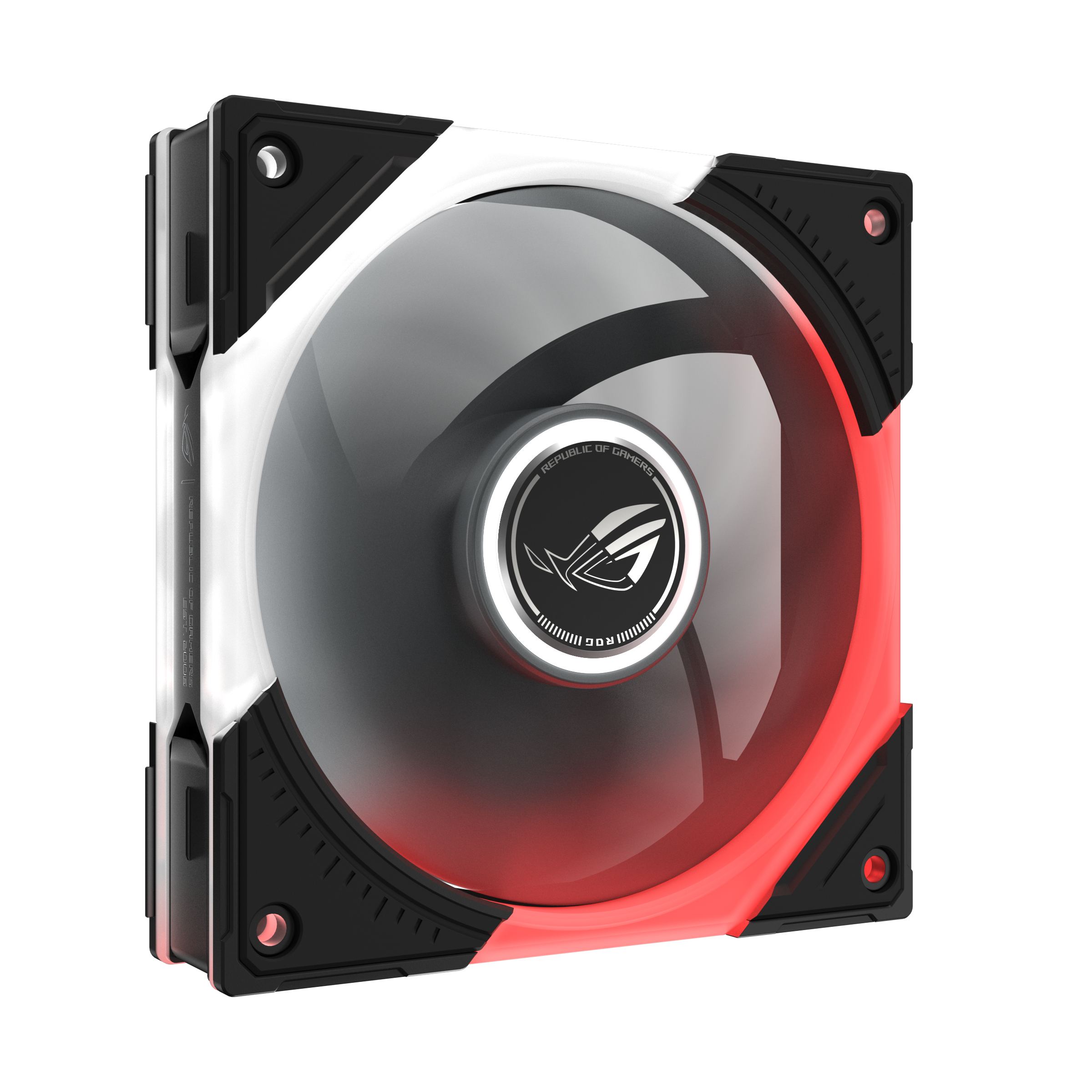ASUS ROG Eurux GR120 ARGB Reverse Fan - Single Pack Computer case 12 cm Black, White 1 pc(s)