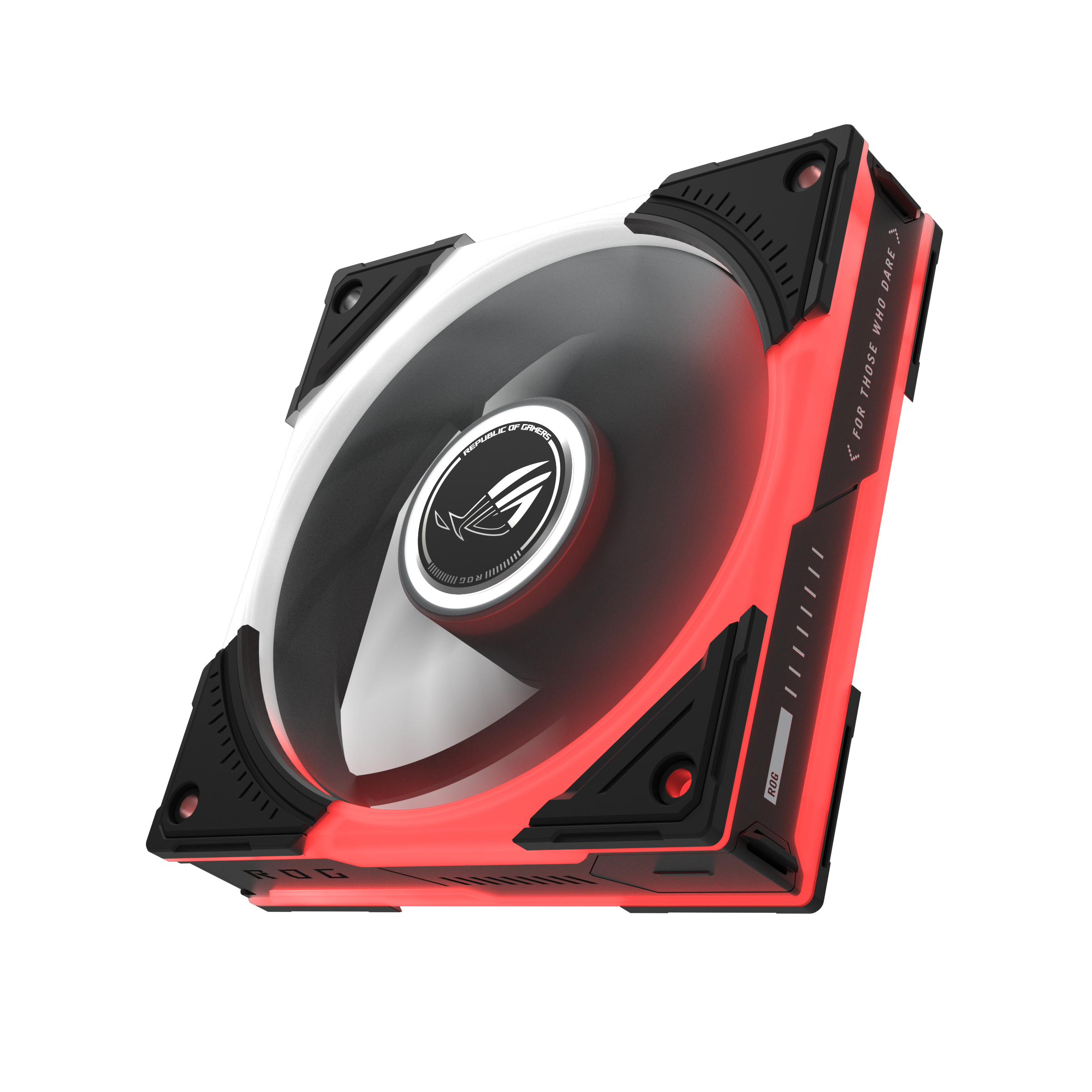 ASUS ROG Eurux GR120 ARGB Reverse Fan - Single Pack Computer case 12 cm Black, White 1 pc(s)