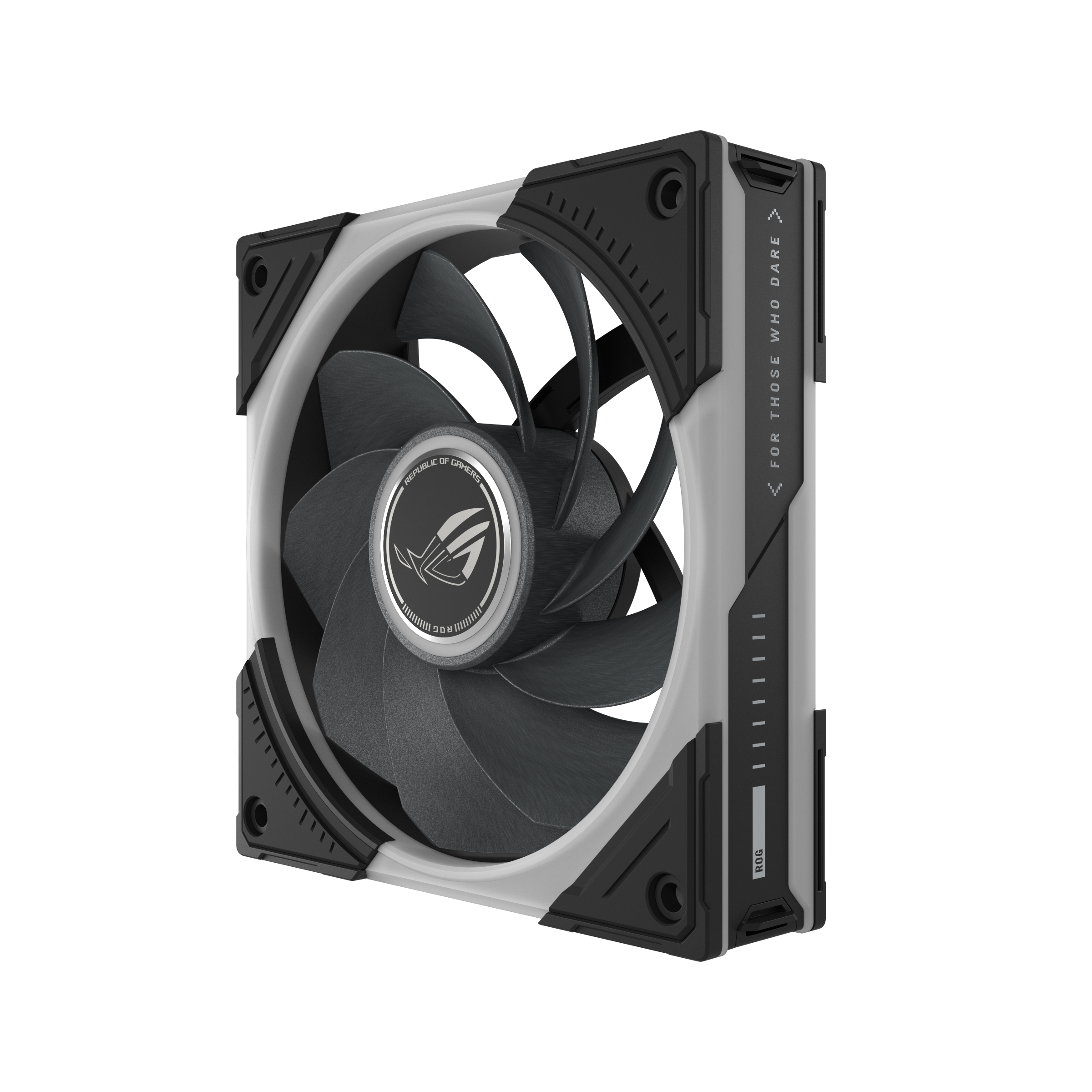 ASUS ROG Eurux GR120 ARGB Reverse Fan - Single Pack Computer case 12 cm Black, White 1 pc(s)