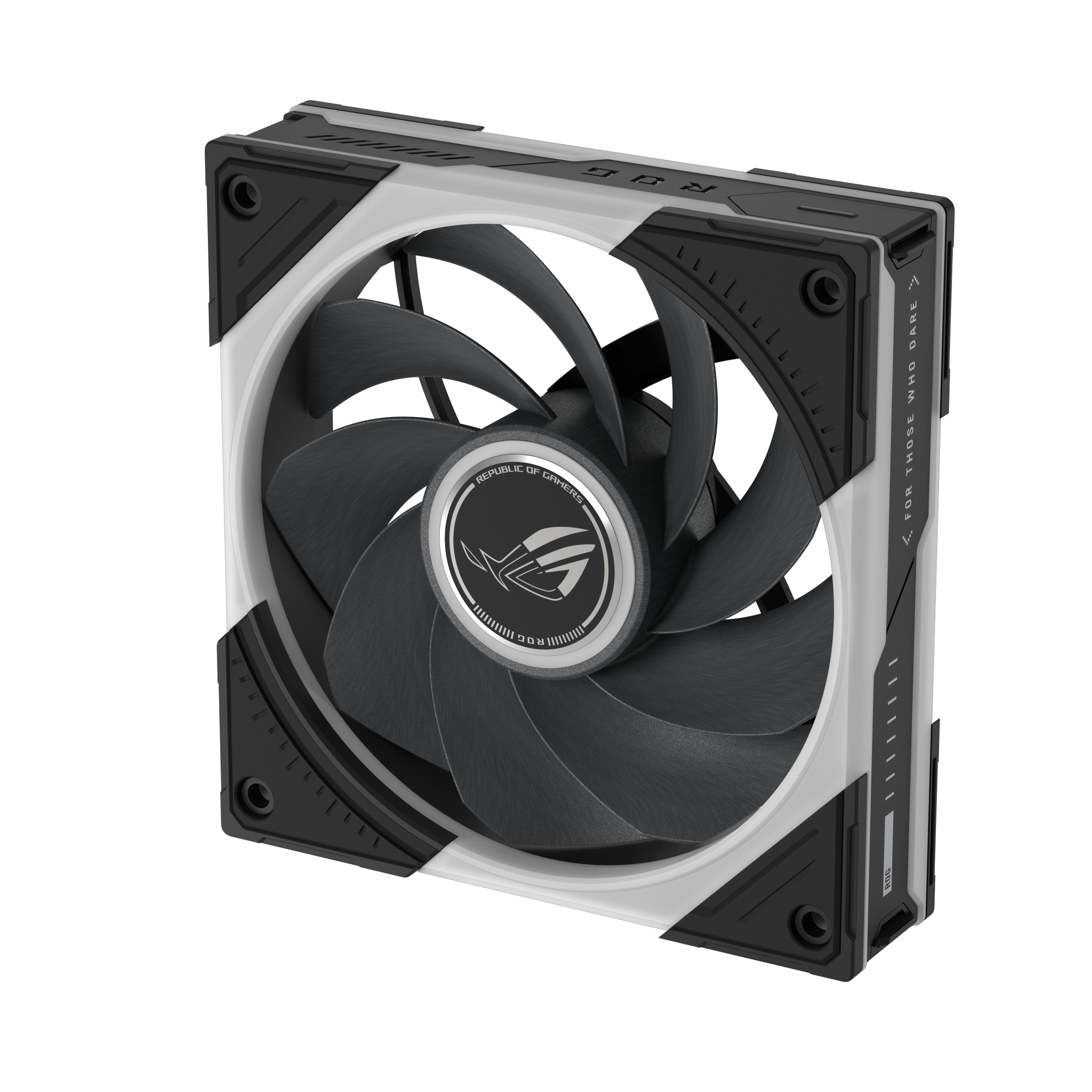 ASUS ROG Eurux GR120 ARGB Reverse Fan - Single Pack Computer case 12 cm Black, White 1 pc(s)