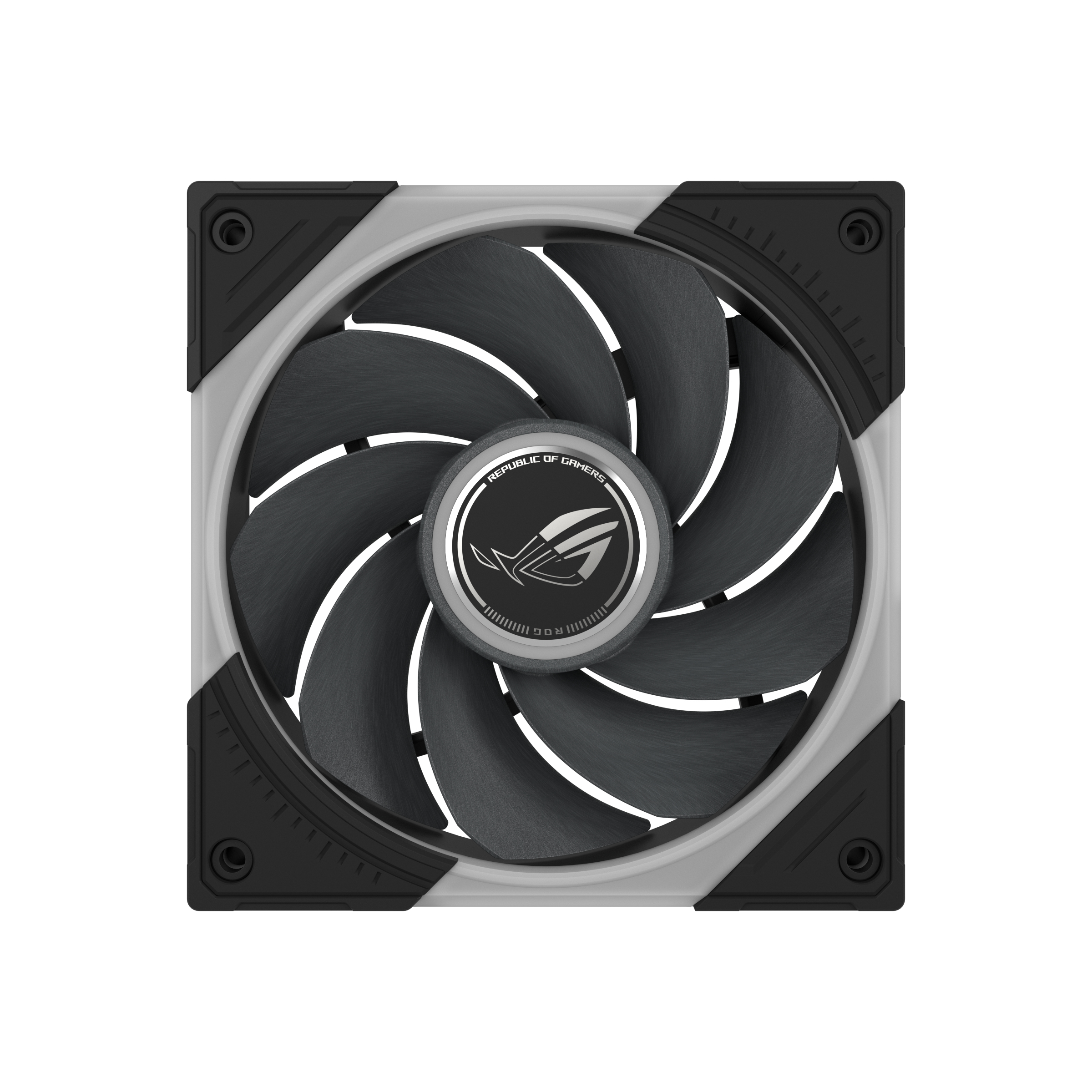 ASUS ROG Eurux GR120 ARGB Reverse Fan - Single Pack Computer case 12 cm Black, White 1 pc(s)