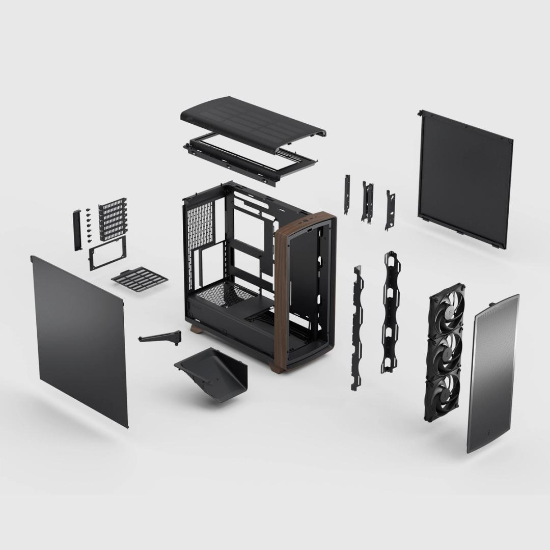 Fractal Design Summit Solid - ATX-Geh�use - E-ATX - keine Spannungsversorgung (ATX)