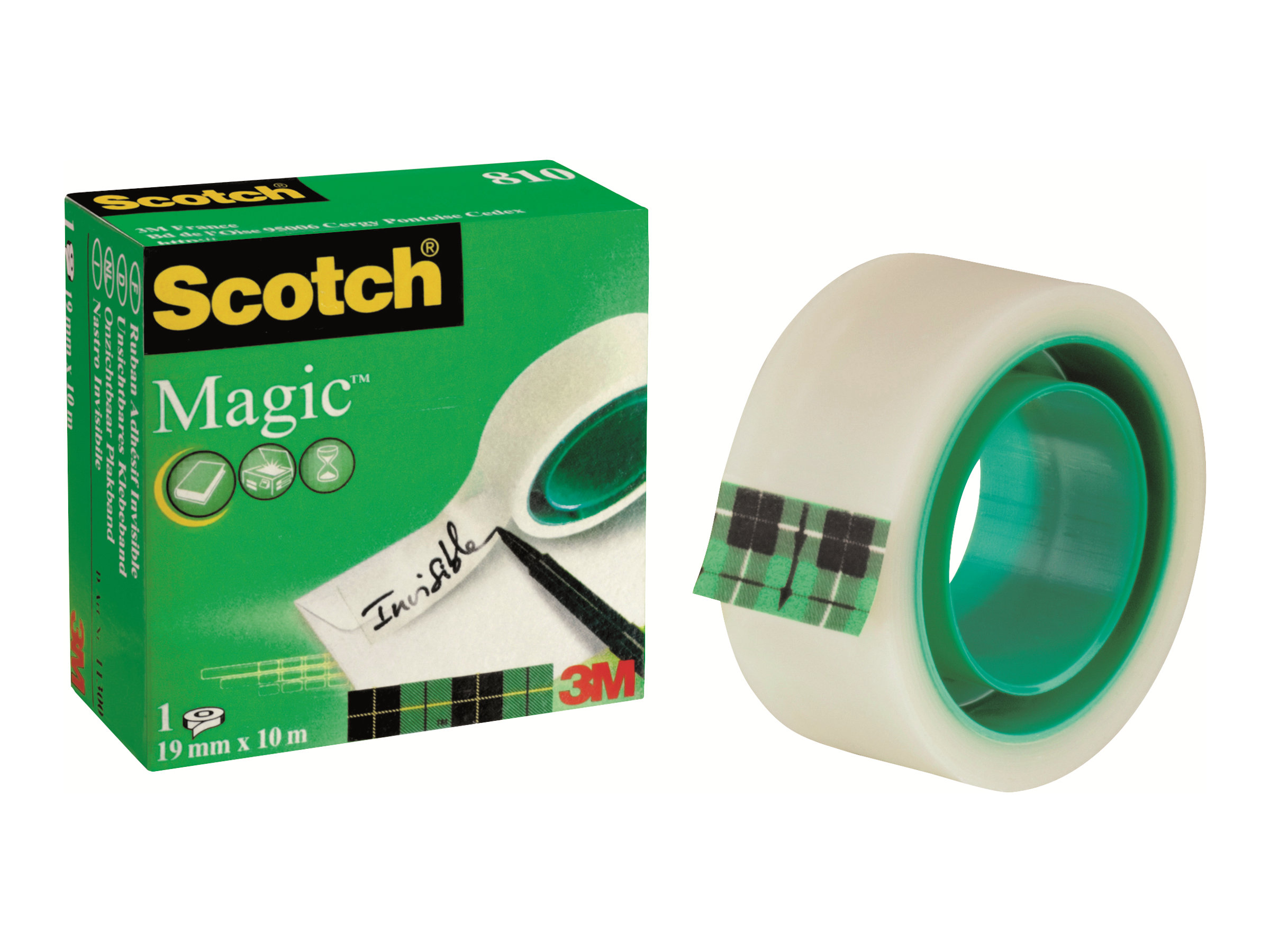 3M FT-5100-5249-9 M8101910 Klebeband Scotch Magic 810 Matt L x B 10 m 19 mm 1 St.