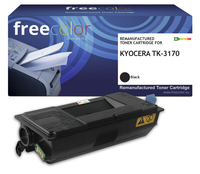 freecolor Toner Kyocera TK-3170 1T02T80NL0 black 15500 S. remanufactured - Wiederaufbereitet - Kompatibel