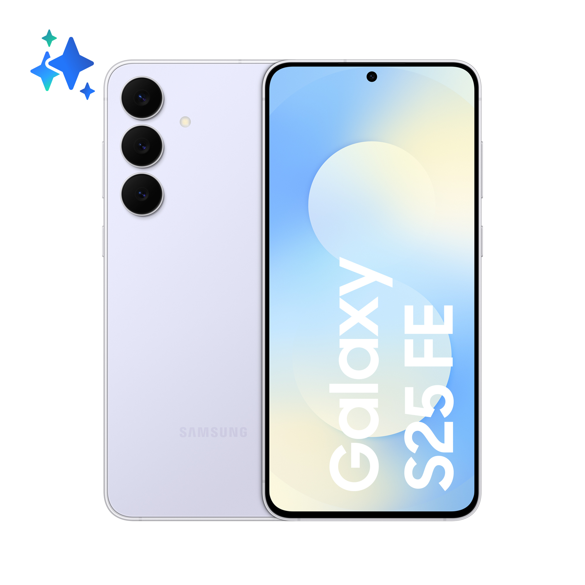 Samsung Galaxy S25 FE - 5G Smartphone - Dual-SIM - RAM 8 GB / Interner Speicher 256 GB - OLED-Display - 6.7 - 2340 x 1080 Pixel (120 Hz)