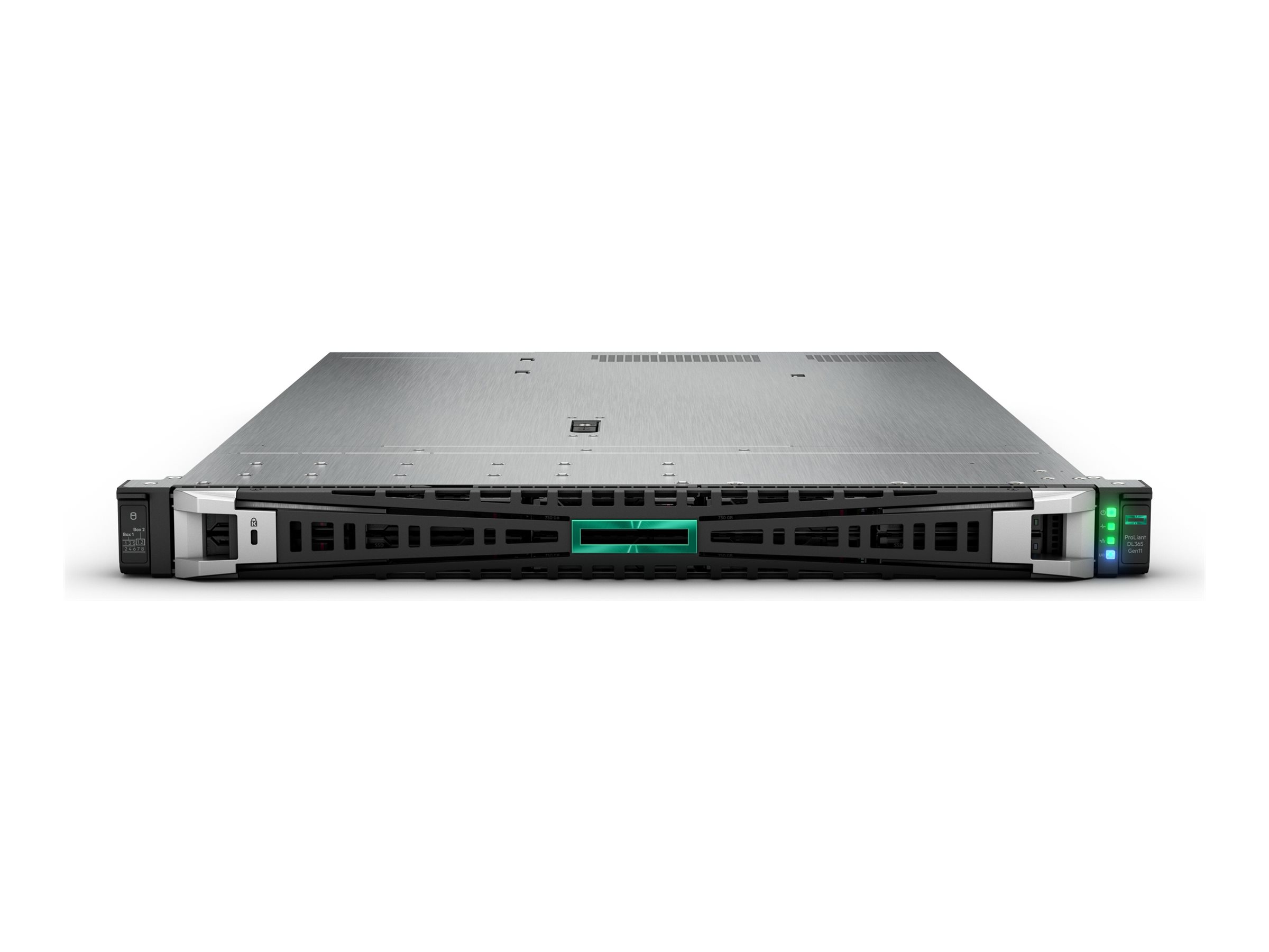 HPE ProLiant DL365 Gen11 Network Choice - Server - Rack-Montage - 1U - zweiweg - 1 x EPYC 9115 / 2.6 GHz - RAM 64 GB - SATA/SAS/NVMe - Hot-Swap 6.4 cm (2.5)
