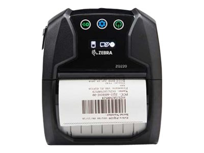 Zebra ZQ220 stampante per etichette (CD) Termica diretta 203 x 203 DPI 63,5  mm/s Con cavo e senza cavo Bluetooth