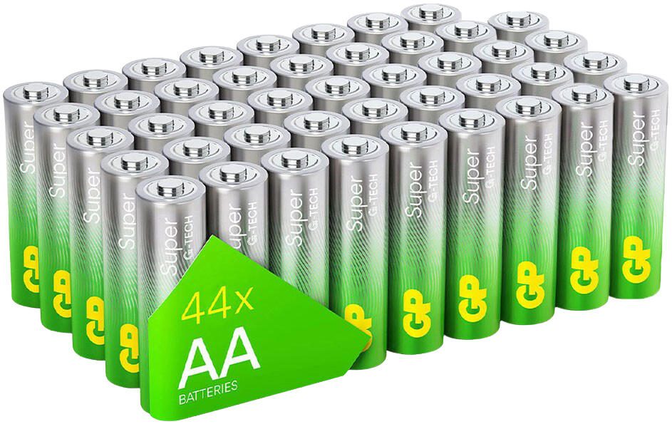 GP Battery Super Mignon AA -Batterie Alkali-Mangan 1.5 V 40 St.