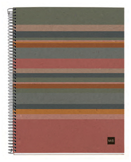 MIQUELRIUS Collegeblock Eco Desgin 4 kariert DIN A4 Innenrand A616299 - B�rokleinmaterial - A4