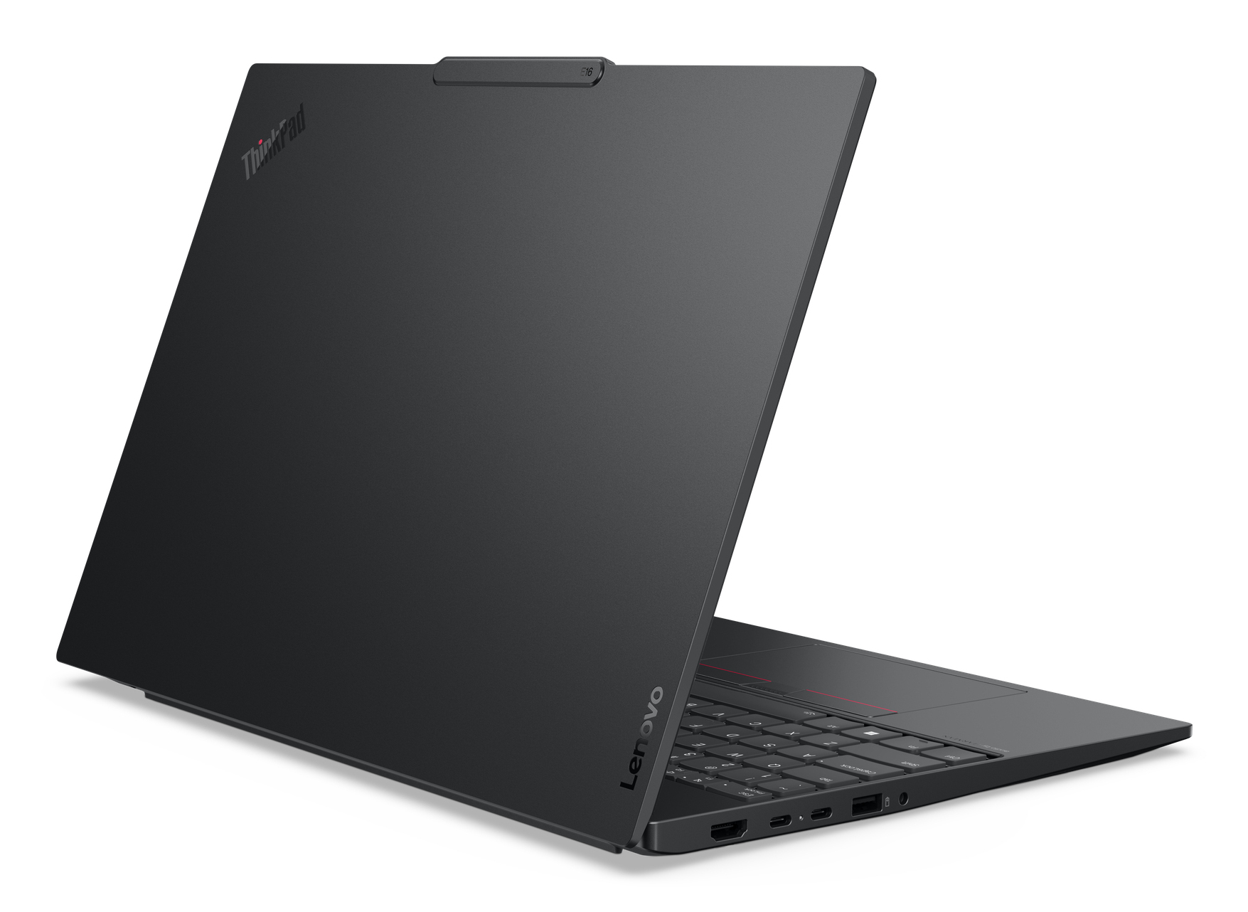 Lenovo ThinkPad E16 Gen 4 (AMD) Copilot+ PC AMD Ryzen AI 7 Port�til 40,6 cm (16) WUXGA 16 GB DDR5-SDRAM 512 GB SSD Wi-Fi 7 (802.11be) Windows 11 Pro Alem�n Negro