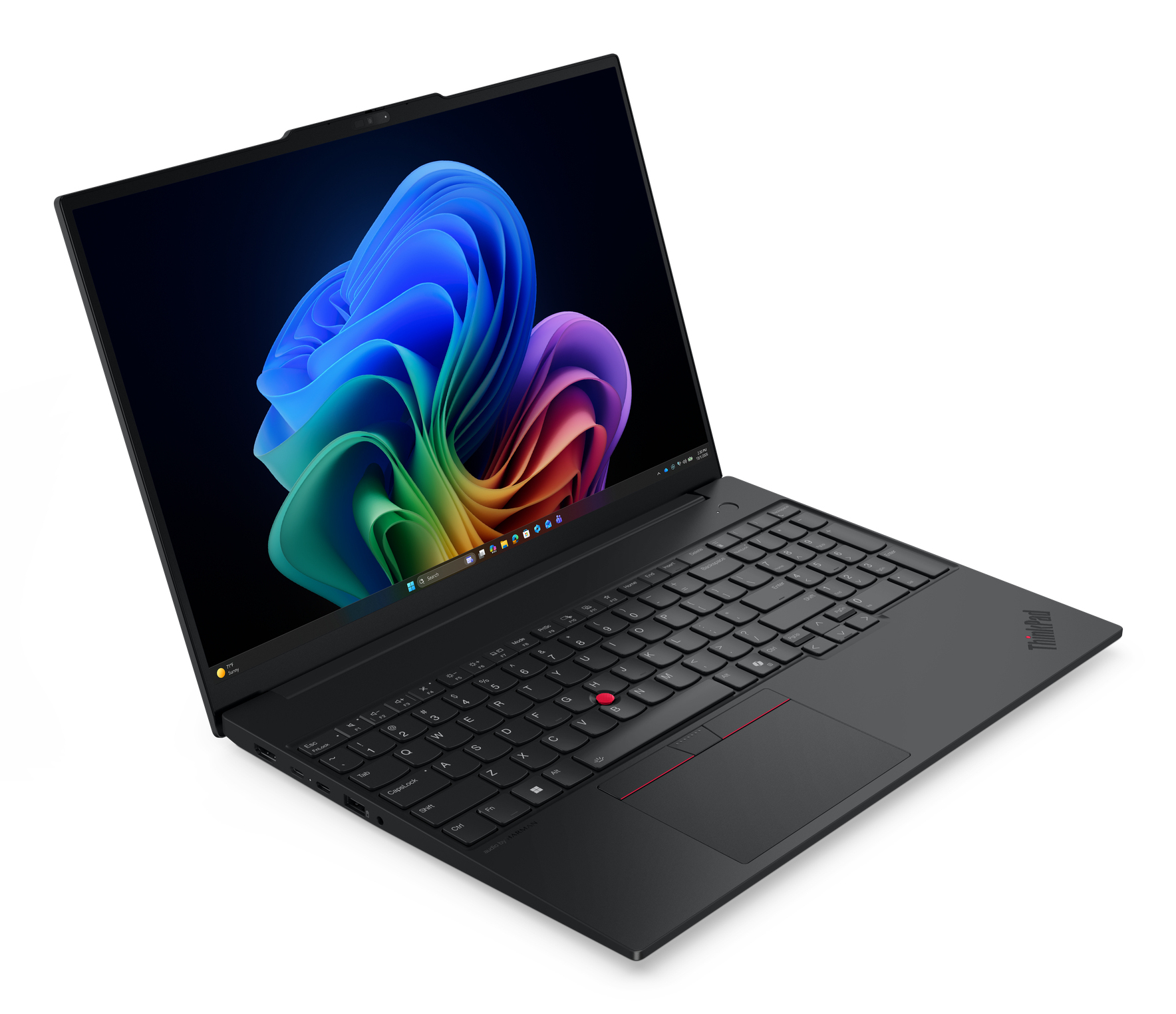 Lenovo ThinkPad E16 Gen 4 (AMD) Copilot+ PC AMD Ryzen AI 7 Port�til 40,6 cm (16) WUXGA 16 GB DDR5-SDRAM 512 GB SSD Wi-Fi 7 (802.11be) Windows 11 Pro Alem�n Negro