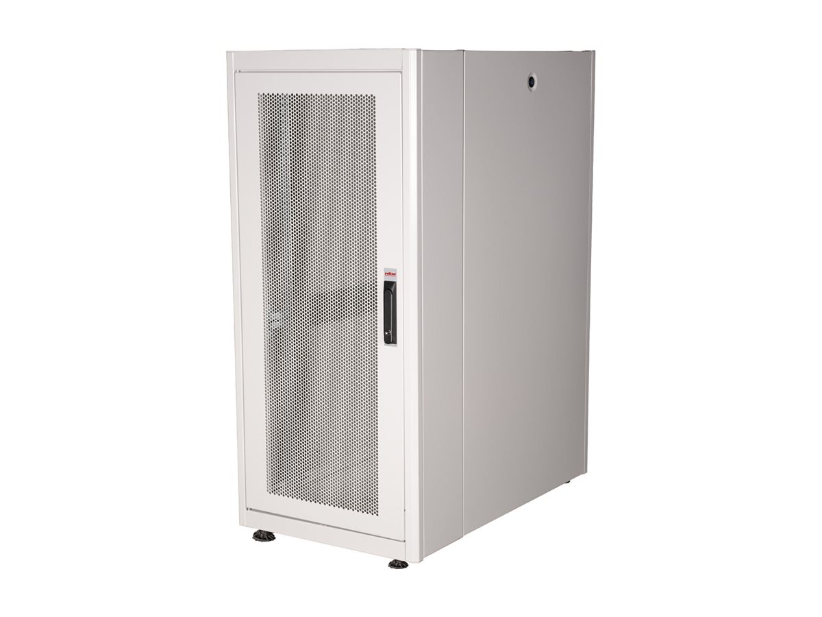 ROLINE Basic - Schrank Netzwerkschrank - perforierte T�r, 600x1000 BxT - RAL 7035, Hellgrau - 26U - 48.3 cm (19)