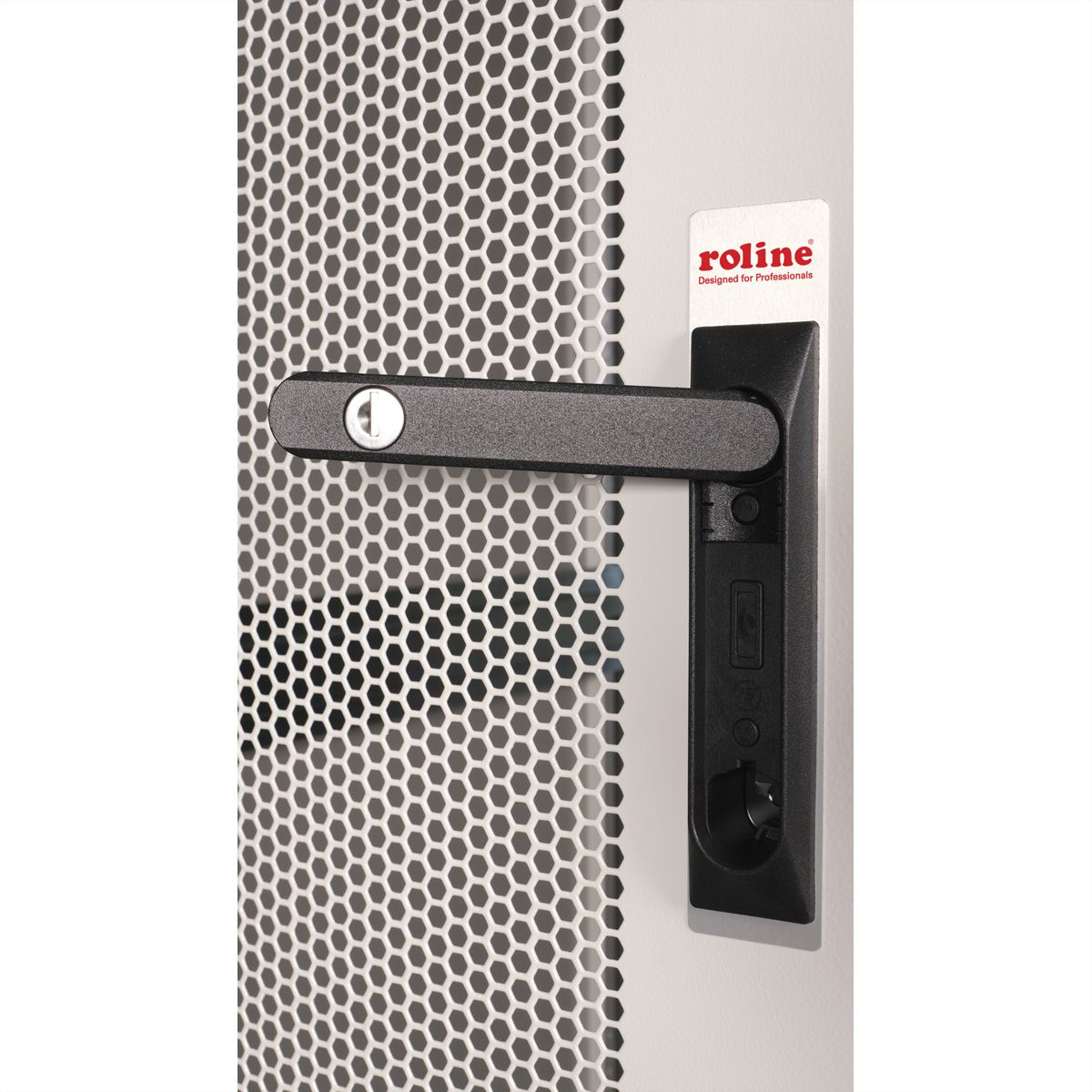 ROLINE Basic - Schrank Netzwerkschrank - perforierte T�r, 600x1000 BxT - RAL 7035, Hellgrau - 26U - 48.3 cm (19)