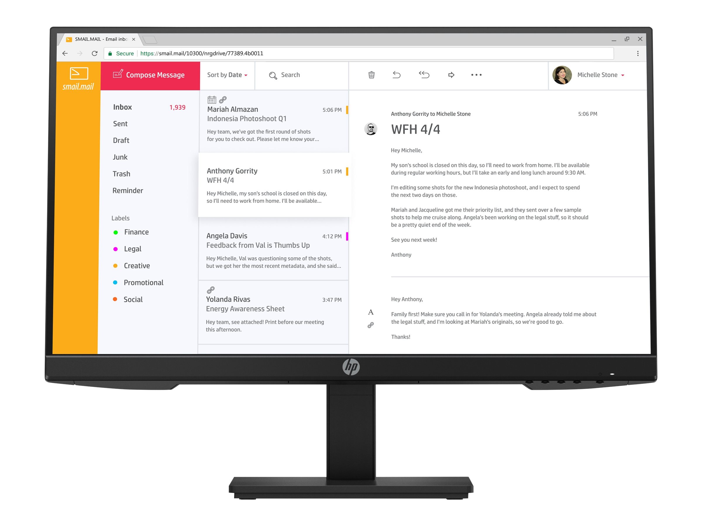 HP P-Series P24 G4 60,5 cm (23.8) 1920 x 1080 Pixeles Full HD