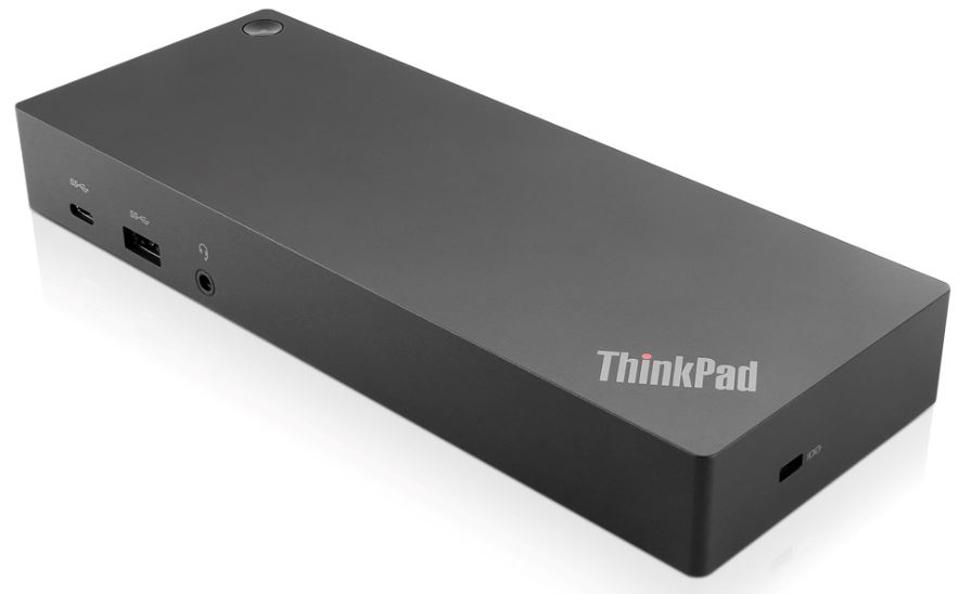 Lenovo 03X7469 - Kabelgebunden - USB 3.2 Gen 2 (3.1 Gen 2) Type-C - 3,5 mm - 10,100,1000 Mbit/s - Schwarz