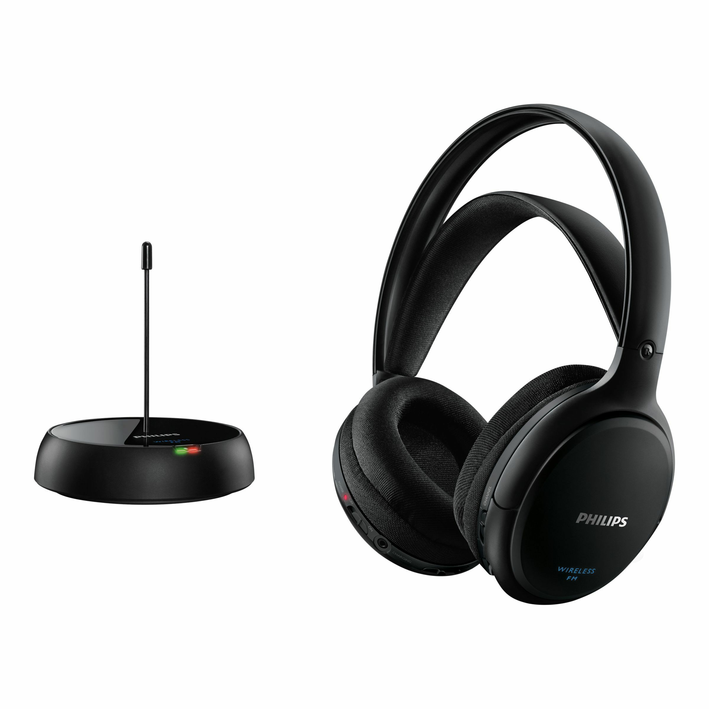 Philips SHC5200/10 headphones/headset Wired & Wireless Head-band Music Black