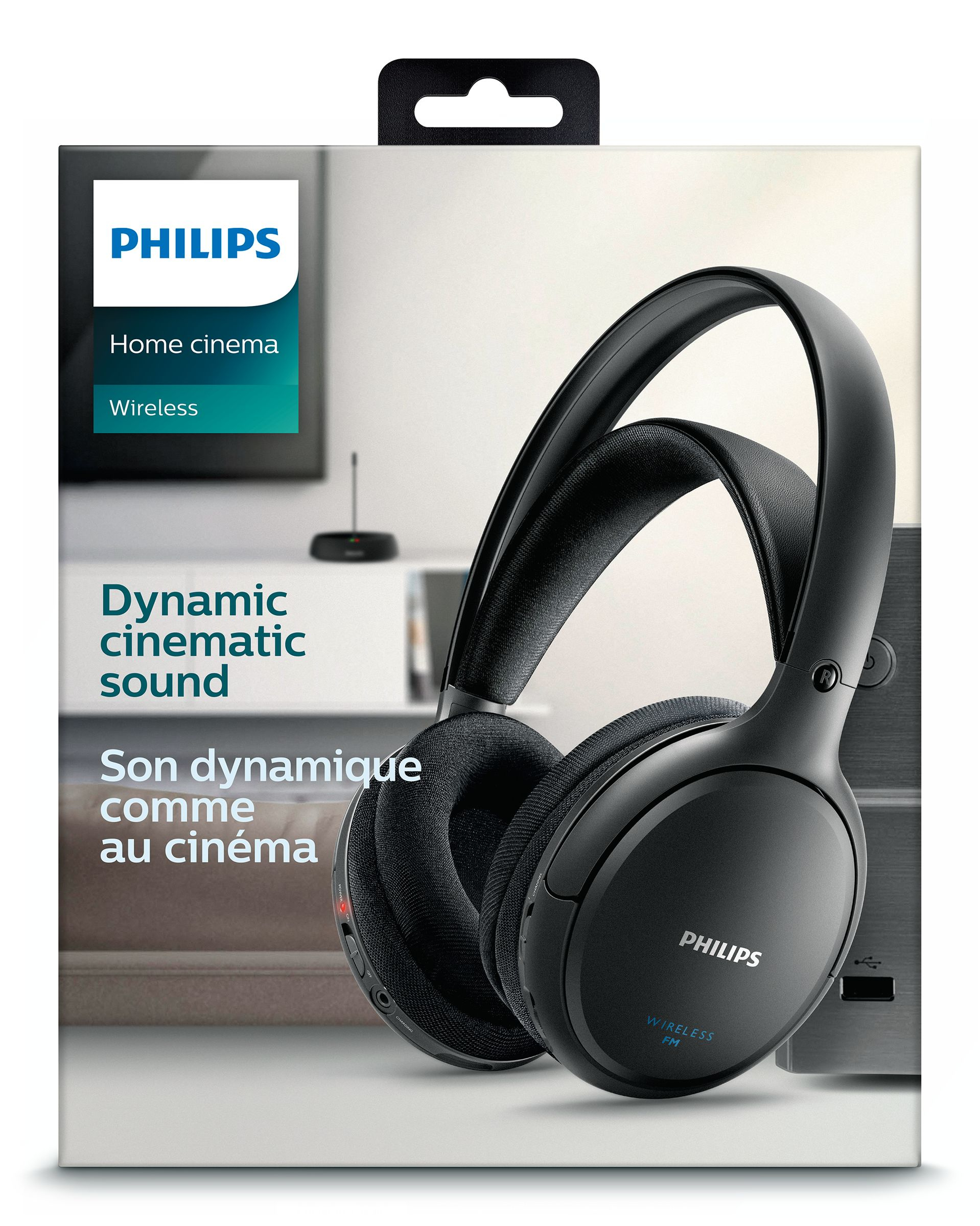 Philips SHC5200/10 headphones/headset Wired & Wireless Head-band Music Black