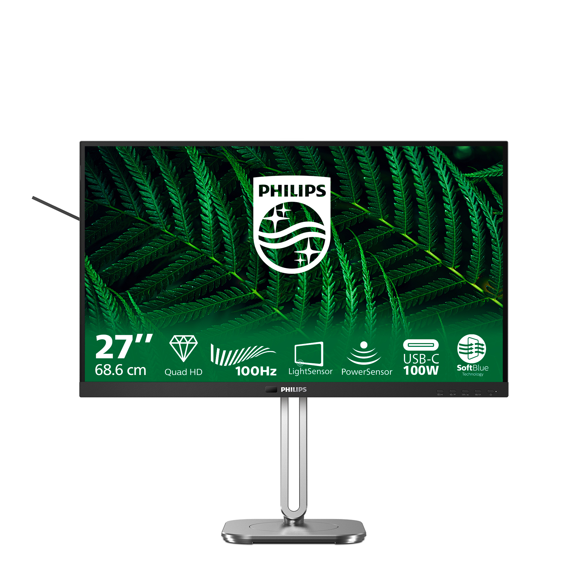 Philips 5000 series 27B2G5601/00 pantalla para PC 68,6 cm (27) 2560 x 1440 Pixeles Quad HD LCD Negro