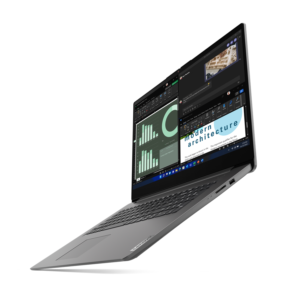 Lenovo V17 G4 IRU Intel� Core i7 i7-13620H Port�til 43,9 cm (17.3) Full HD 16 GB DDR4-SDRAM 512 GB SSD Wi-Fi 6 (802.11ax) Windows 11 Pro Alem�n Gris