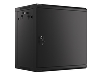 Lanberg WF01-6412-00B - Wandmontiertes Regal - 12U - 60 kg - 24,4 kg - Schwarz