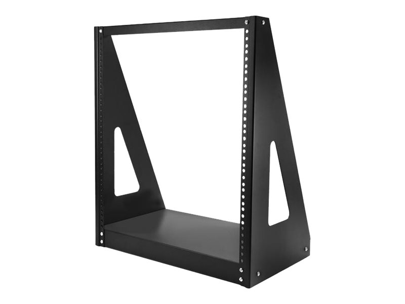 StarTech.com 2POSTRACK12 2 Pfosten Schwerlast Rack (Open Frame Server Rack, 12HE)