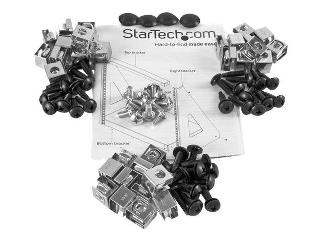 StarTech.com Rack de serveur robuste 12U  2 montants - Armoire serveur  cadre ouvert
