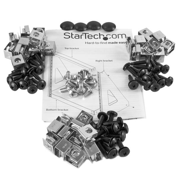 StarTech.com Rack de serveur robuste 12U  2 montants - Armoire serveur  cadre ouvert