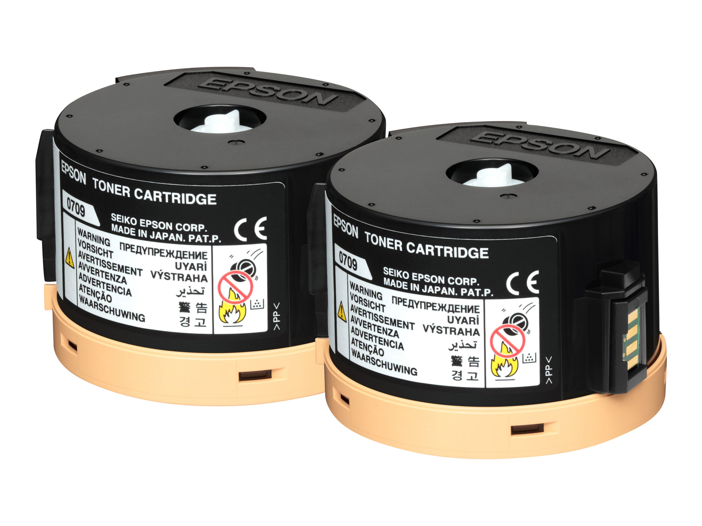 Epson Double Toner Cartridge Pack 2 x 2.5k